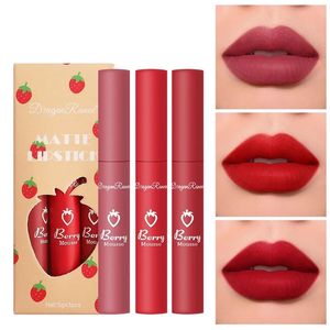 Rossetto 13 pezzi Set di rossetti liquidi dolci Smalto per labbra in velluto opaco Impermeabile a lunga durata Kit cosmetico per tinta labbra naturale antitraccia 231215