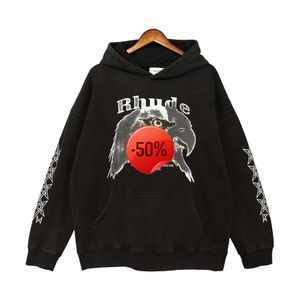 Christmas Discount~ t new Rhude women's Swea shirts with Printing Size S-2XL Essentialhoody EssentialhoodiesMens