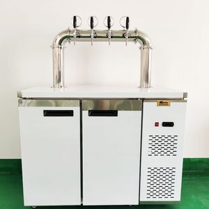 The price is for reference only Manufacturer and supplier of 4-head liquor mixer, wind and water cooling integrated beer machine and beer equipment