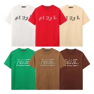 Tasarımcı PA T-Shirt Tees Baskı Palms Tişörtler Erkek Bayan Angle Kısa Kollu Hip Hop Sokak Giysesi Giyim Giysileri Pa-11 Boyut XS-XL