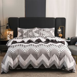 Bedding sets 2 3pcs Duvet Cover Set For Queen Size Double Bed Comforter Quilt Arranged Microfiber Linen Sheets Sets l231214