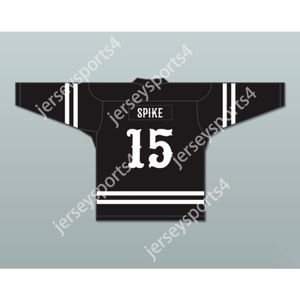 Custom SPIKE 15 CENOBITES BLACK HOCKEY JERSEY HELLRAISER SERIES NEW Top Stitched S-M-L-XL-XXL-3XL-4XL-5XL-6XL