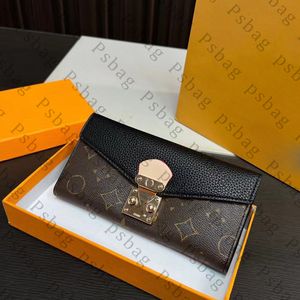 Pinksugao designer carteira bolsa de cartão carteiras moedas bolsas bolsa de embreagem moda carteira titular do cartão bolsa de embreagem de alta qualidade estilo longo bolsa saco de compras chaoka-231208-25