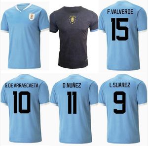 2023 Uruguay Soccer Jersey L.SUAREZ E.CAVANI N.DE LA CRUZ national team Shirt G.DE ARRASCAETA F.VALVERDE R.ARAUJO R.BENTANCUR Football Uniform