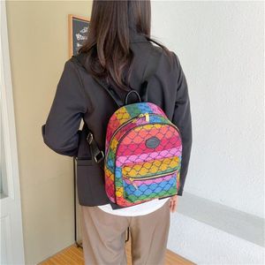 Brand Women's Backpack Palm Springs Backpacks Crossbody Bag Colorful Men Women Bags Letter printing Handbags Back Pack large 307Z