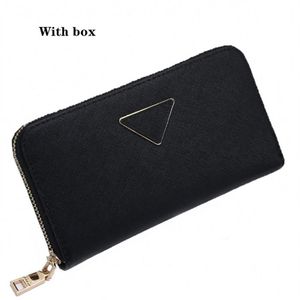 Designers Classic Standard Wallets Box Packaging purse Handbag Credit Card Holder Fashion Men And Women Clutch wristlet walket Wit254O