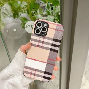 Designer Phone Case for Iphone 14 13 Pro 12 11 Sets Max Fashion Shockproof Simple Style B Check 2 Brand 2312151PE