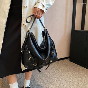 Evening Bags Hobos Totes Bag For Women High Quality Soft Purse Classic Female Armpit Stylish HI-Q Large Capacity Commuter