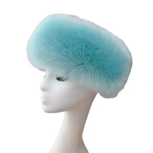 Winter Faux Fur Trapper Hat with Ear Warmers - Fluffy & Thick Snow Beanie for Men and Women