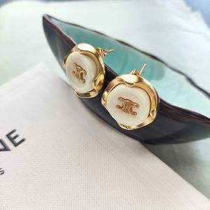 2024 neue Ankunft Luxusmarke Designer Ohrringe Ohrstecker 18 Karat Gold Geometrie Liebe Retro Vintage Ohrring Ohrringe Ohrringe Hochzeit Schmuck für Frauen