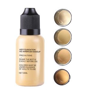 Foundation 30ml/bottle Water Based Liquid Foundation Face Makeup Concealer Spray Airbrush Foundation 231215