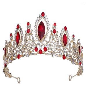 Fermagli per capelli in lega di cristallo tempestato di strass, diademi, accessori, ornamento all'ingrosso