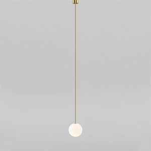 Simple bedroom bedside chandelier Nordic personality creative dining room living room bar counter bathroom mirror lamp 110-240V276j