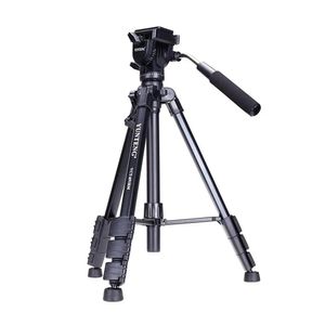 Accessori Treppiede professionale in alluminio YUNTENG VCT691 con testa panoramica con borsa per telescopio per videocamera DSLR
