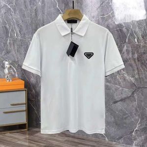 Mens Designer Polo Shirt Men's Polos T Tees High-End Polo Fashion Cotton V Neck Man Topps Tees Woman Tshirts Luxury Casual Par Clothes Asian 9558ESS