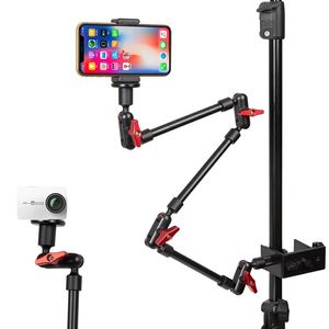 Uchwyty Aluminium Stolbowane Elastyczne Uruchomienie monopodowego monopodu z głową kulową dla GoPro Hero Dji Osmo SJCAM DSLR Cameras Telefon komórkowy