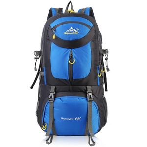 Duffel Bags 60L Sports Backpack Outdoor Backpacks Waterproof Sports Bags Camping Hiking Travel Rucksack Trekking Bag For Men 22092212G