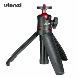 Accessories Ulanzi MT08 DSLR SLR Phone Vlog tripod Cold Shoe Phone Mount Holder for Microphone LED Light Mini Tripod for Sony A6400 A6300