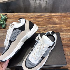 Designer sneakers sock sneaker kvinnor skor kanal sneakers snörning sportsko casual tränare klassisk sneaker storlek 35-41