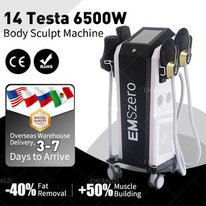 EMSlim 14 Tesla Muscle Stimulate EMSzero Neo Fat Removal Body Slimming EMS Butt Build Sculpt Machine Weight For Salon