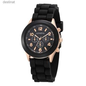 Orologi da donna Nuovo orologio di lusso da donna Orologio al quarzo impermeabile Cinturino in silicone Orologio da donna Colori caramelle Regalo di compleanno Reloj Mujer Montre FemmeL231216