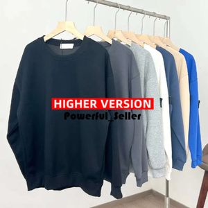 Top-Qualität Herren-Sweatshirt Designer Top-Qualität Damen Herren Pullover Hoodies Strick Rundhals Langarm Frühling Warm Stones Island 3596