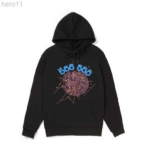 スパイダーフーディーデザイナーメンズプルオーバーSP5DER YOUNG THUG 555555 ANGEL HOODIES WOMENS HOODY Embroidered Loose Long Sleeve Spider Hooded Sweatshirts Streee E98H