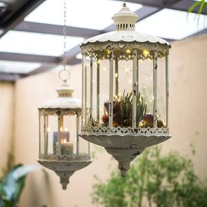 Candle Holders Lantern Vintage Candle Holde Glass Chandelier Wall Candle Holder Vintage Candelabros Para Velas Christmas Decoration Wwh35xp 231215