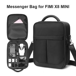 Zubehör Drone Camere Tasche für Fimi X8 Mini Schwarz Tragetasche Box Lagerung Handtaschen Harter Griff Schulterabdeckung Körper + Fernbedienung stoßfest