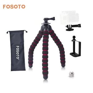 Tillbehör fosoto stor bläckfisk flexibel gorillapod mini stativ stativ 5 kg loadbearin för GoPro Hero 4/3+/ 3 kamera digital DV Canon Nikon