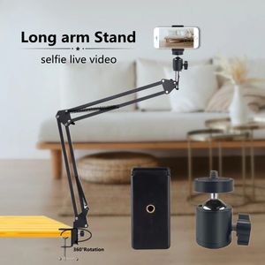 Acessórios Cool Dier Novo Câmera do telefone Tripod Stand Stand Photography Ajustável com suporte para telefone para Nikon para luz do anel LED