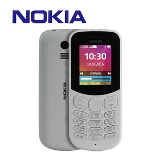 Original renoverad Nokia 130 Dual Sim Mobilephone Nostalgic Gift for Student Old Man