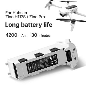 Akcesoria 4200 mAh Bateria dla piastów H117S Zino GPS RC Części zamienne quadcopter 11.4 V dla RC FPV Racing Drons Nowy biały