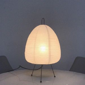 Novelty Items Japanese style Rice Paper Led Table Lamp Living Room Bedroom Bedside Study el Homestay Art Creative Decor Tripod Floor Lamp 231216