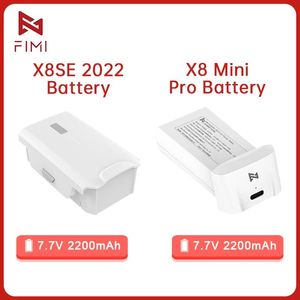 アクセサリーオリジナルFimi X8 Mini Pro Smart Battery2200MAHインテリジェントフライトリポ2S X8SE 2022ドローンRCドローンアクセサリー用バッテリー