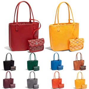 Дизайнерские выходные Anjou, двусторонняя сумка-тоут, модная кожаная сумка через плечо, роскошные кошельки и сумки, клатч, женские мужские сумки через плечо, корзина, пляжные сумки