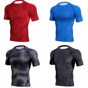 Sport All'aria aperta moda Snorkeling Mute Mute stagne Dragon collant a maniche corte uomo sport Slim a maniche corte T-shirt ultraleggera abiti attillati da uomo