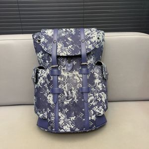 Sacos de desenhista Mens Mochila CHRISTOPHER Mochila Denim Carta Unissex Grande Capacidade Totes Sacos de Computador Sacos de Viagem Mochilas Mulheres Ao Ar Livre Sacos Casuais Totes