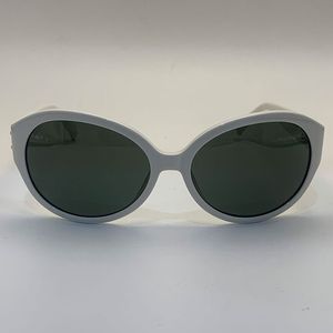 Óculos de sol femininos moda moda marca arco triunfal masculino feminino acetato fibra arco branco quadro moderno moda elegante óculos de sol olho de gato com caixa CL40271
