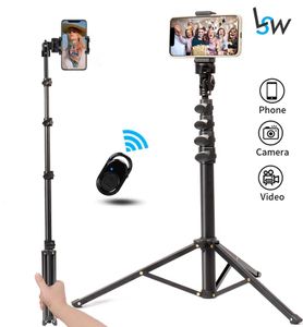 Aksesuarlar Bluetooth Cep Telefon Tutucu ile Telefon İçin Tripod İPad Kamera Fotoğrafçılık Selefi Selfie Stick Vlogging Live Tiktok