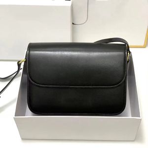 Tasarımcı Çanta Kadın Omuz Çantaları Triomphe Crossbody Çanta Kadın Lüks Moda Klasik Deri Cross Vücut Kadın Lady Cutse Satchel Çantası Retro Messenger Çantası