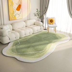 Carpet Irregular Shaped Living Room Decoration Carpet Light Luxury Rugs for Bedroom Large Area Fluffy Soft Floor Mat Home Washable Rug 231215