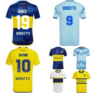 Boca Juniors 23 24 Soccer 9 Dario Benedetto Jerseys 17 Luis Advincula 16 Miguel Merentiel 4 Jorge Figal 36 Cristian Medina Football Shirt Kitsユニフォームクラブチームチーム