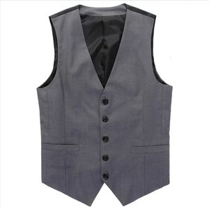 Coletes masculinos Coletes de marca para homens Slim Fit Mens Terno Colete Gilet Homme Colete Chaleco Casual Formal Business Jacket 5XL 231216