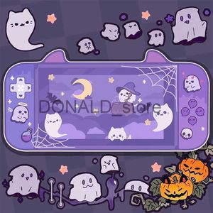 Mouse Pads Wrist Rests Extra Large Ghost Purple Gaming Mouse Pad XXL Desk Mat Water Proof Nonslip PC Gamer Computer Keyboard Laptop Desk Pad Accessorie J231215