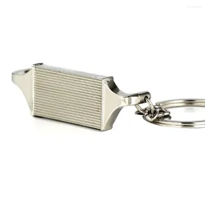 Portachiavi 10 pz/lotto Intercooler Portachiavi Creativo Ricambi Auto Accessori Modello Anello Portachiavi Fob Portachiavi 86037