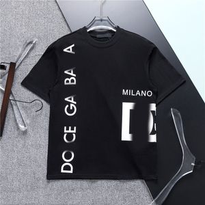 2023 Designer Mens and Womens T Shirt Cotton Round Neck Fashion Letters Kortärmade våren och Summer High Street Loose Trend Hip-Hop Clothing M-3XL#07