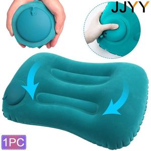 CushionDecorative Pillow JJYY Travel Air Inflatable Airplane Car Pillows Folding Press Type Bed Neck Cushion Home Office Supplies 231216