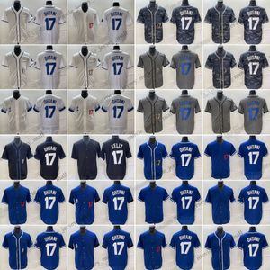 17 Shohei Ohtani Baseball Jerseys Jackson Stitched Jersey Women Youth Kid S-3XL