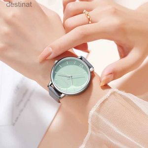 Damenuhren REBIRTH Top-Marke Luxus Damen Quarzuhren 2023 Neuankömmling Leder Damen Armbanduhren für Damen Uhr Einfaches Design ZifferblattL231216